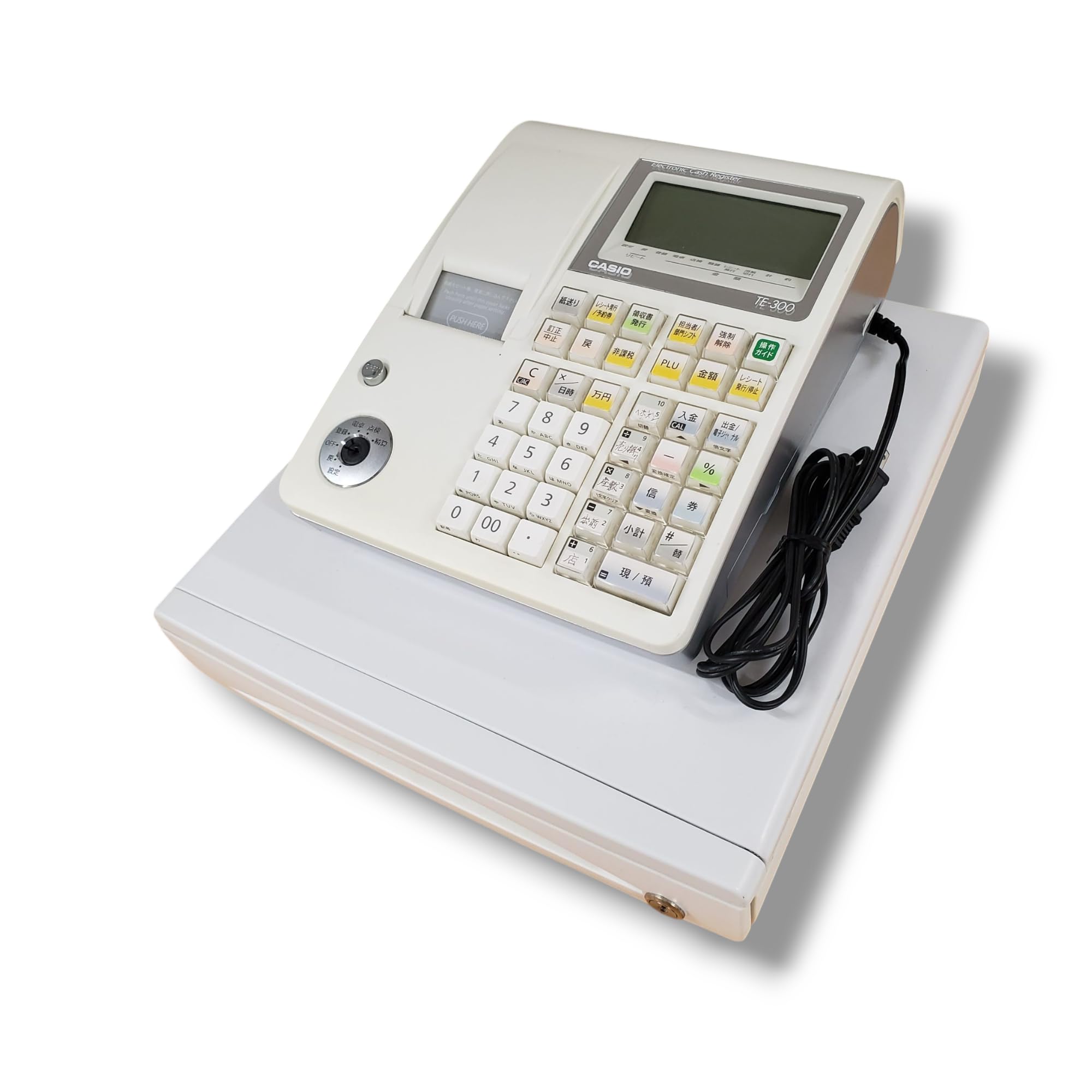 カシオレジスター TE-300 設定無料 送料無料人気機種 913338 【公式通販】