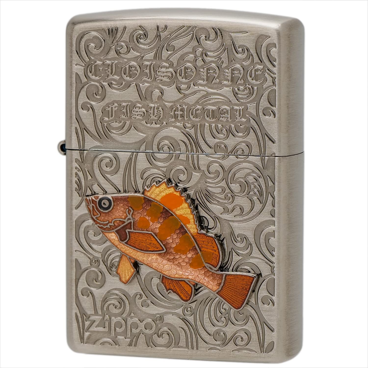 着火未確認】zippo ジッポー 魚 熱帯魚 5面仕上げ 1996年製 【公式通販】