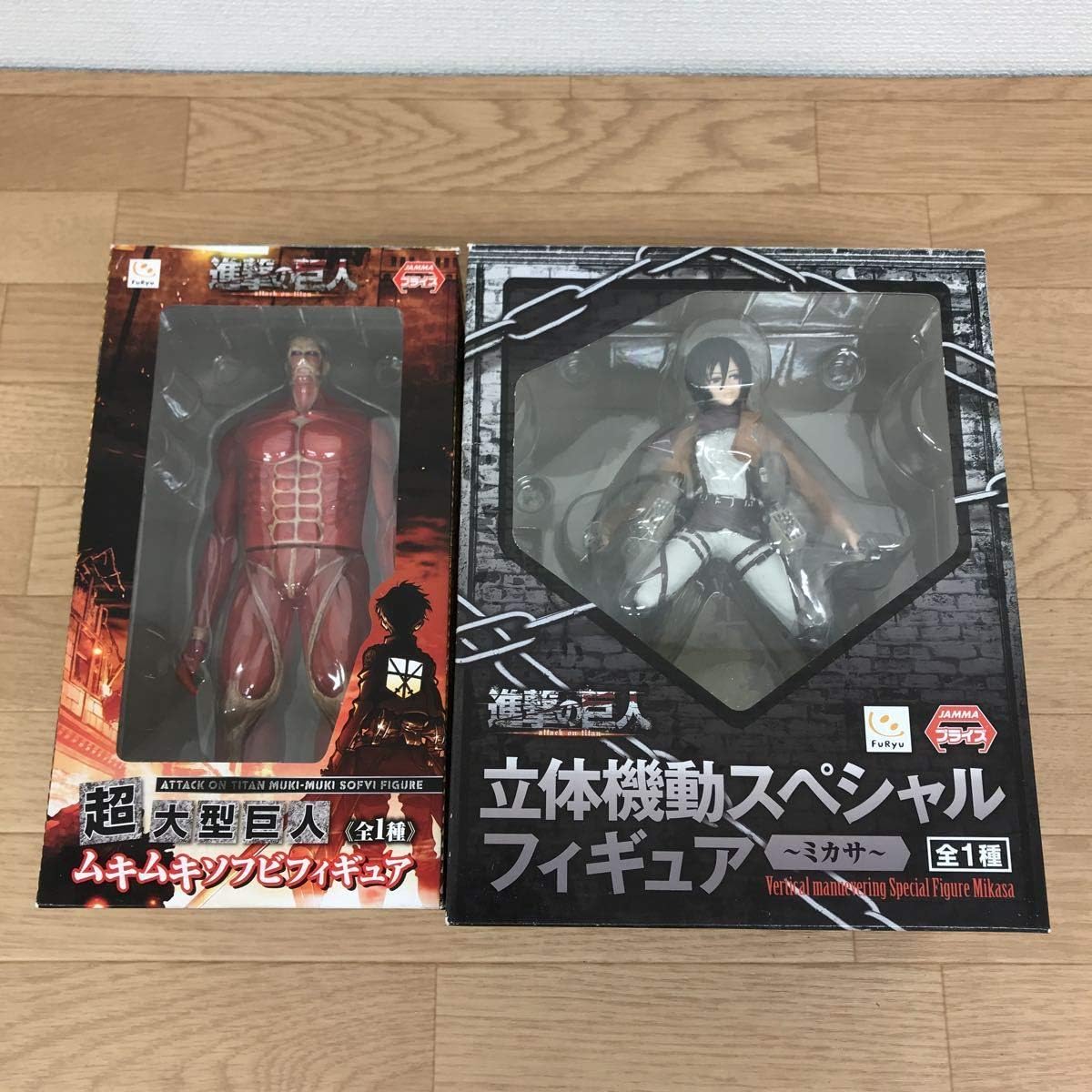 新品本物 進撃の巨人 フィギュア 2体セット 取寄品 Www Yourazlawyer Com