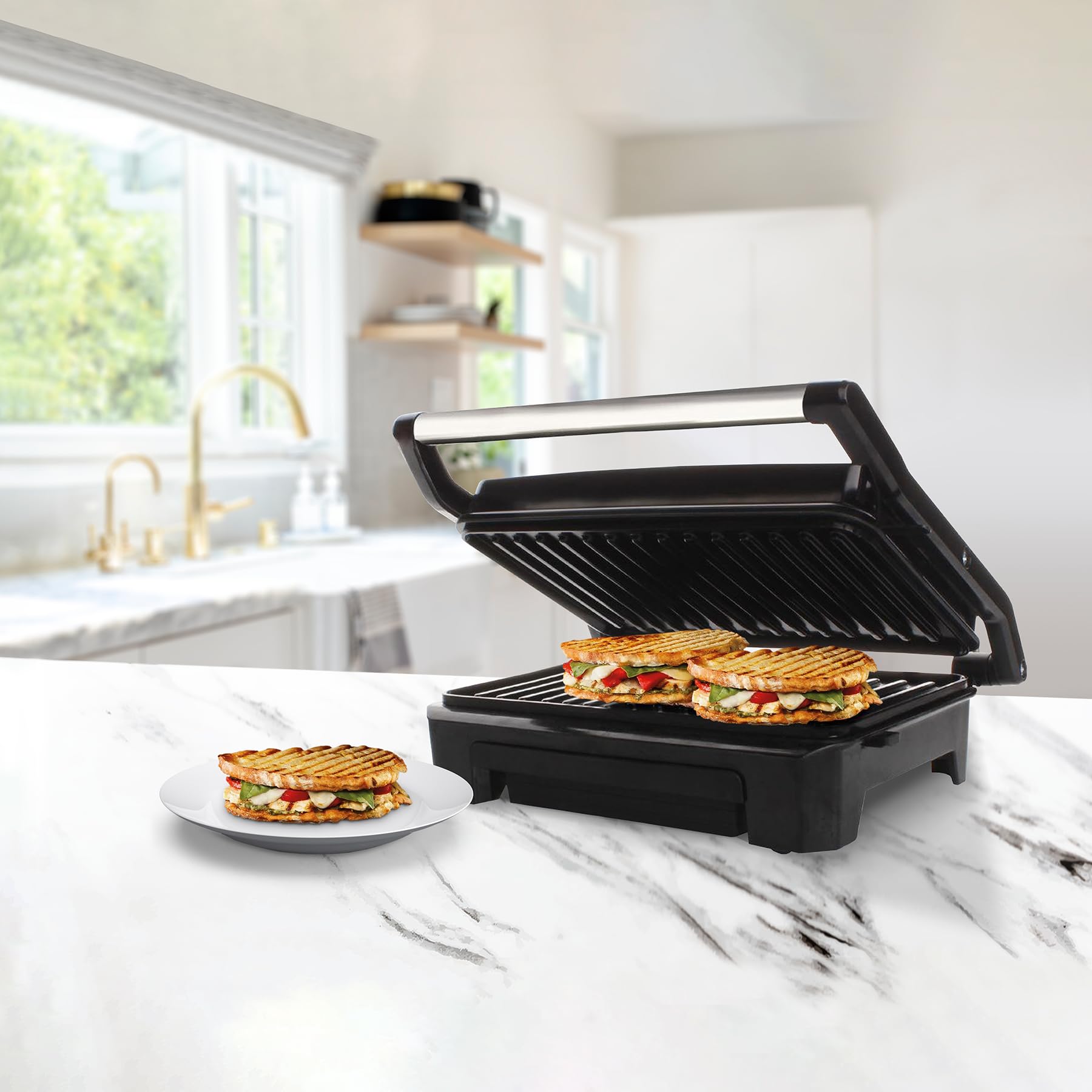 Slice Sandwich Press Logik Toastie Maker Slice Sandwich Press Top