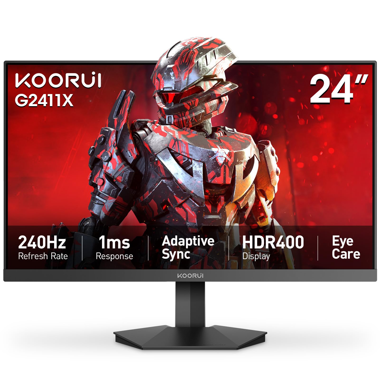 ゲーミングモニター三脚型 KOORUI24E3 24インチ】 Amazon.com: KOORUI 24