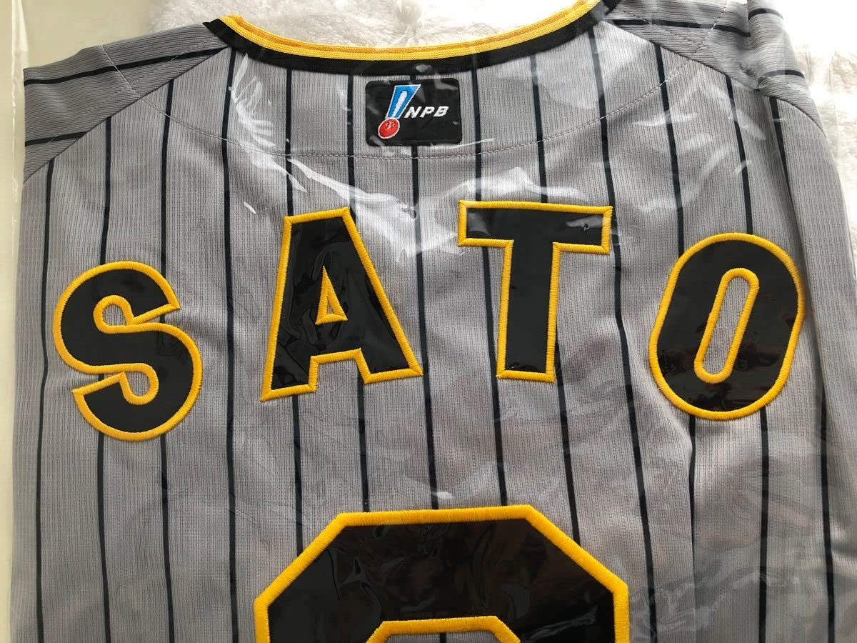 楽天市場】阪神タイガース tシャツ 佐藤 輝明 背番号8 ブラック 