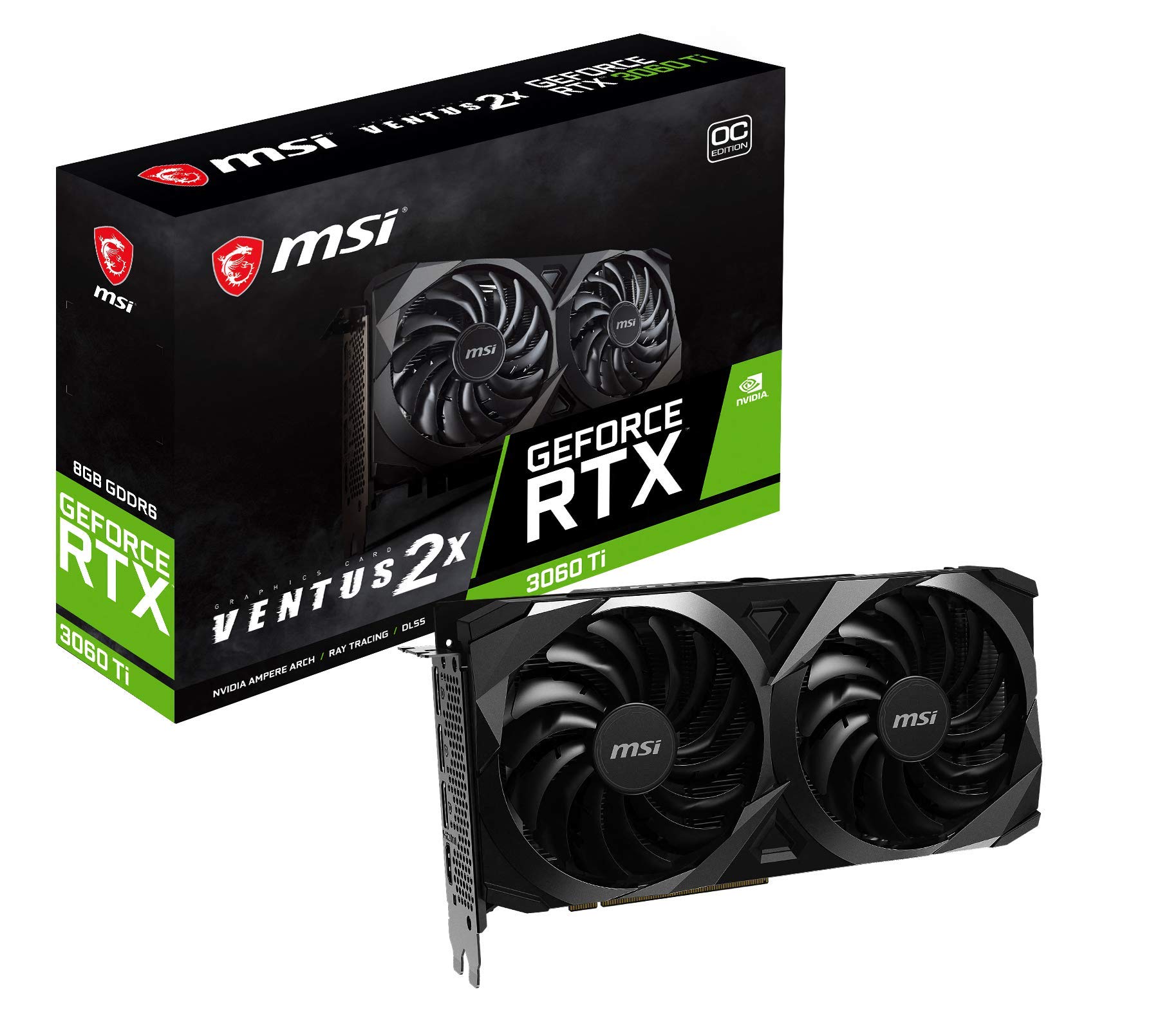 MSi GEFORCE RTX3060ti グラフィックボード ジャンク品 ジャンク】MSI 