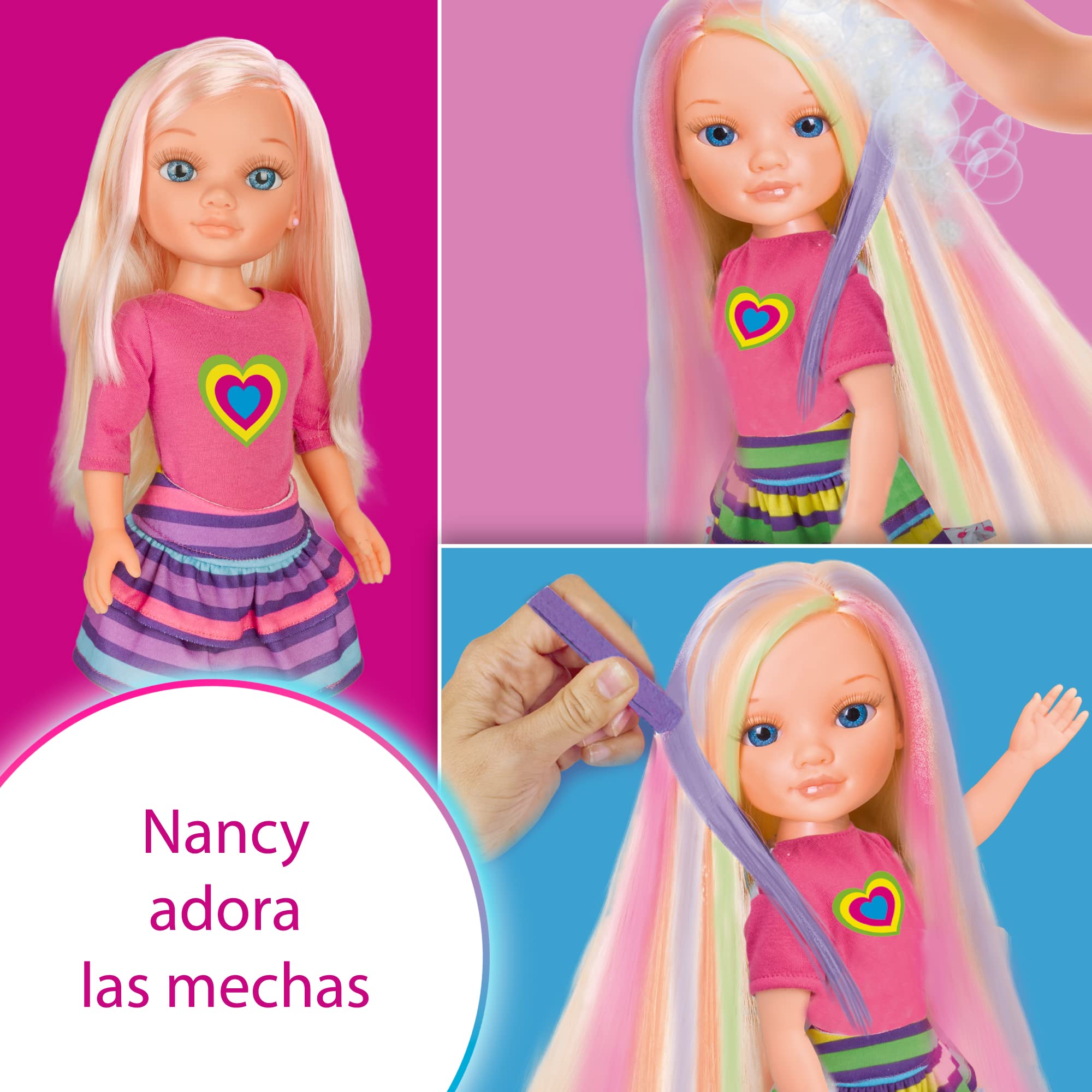 Haciendo Mechas MuÃ±eca Nancy Que Se Pinta El Cabello Mechas Nancy