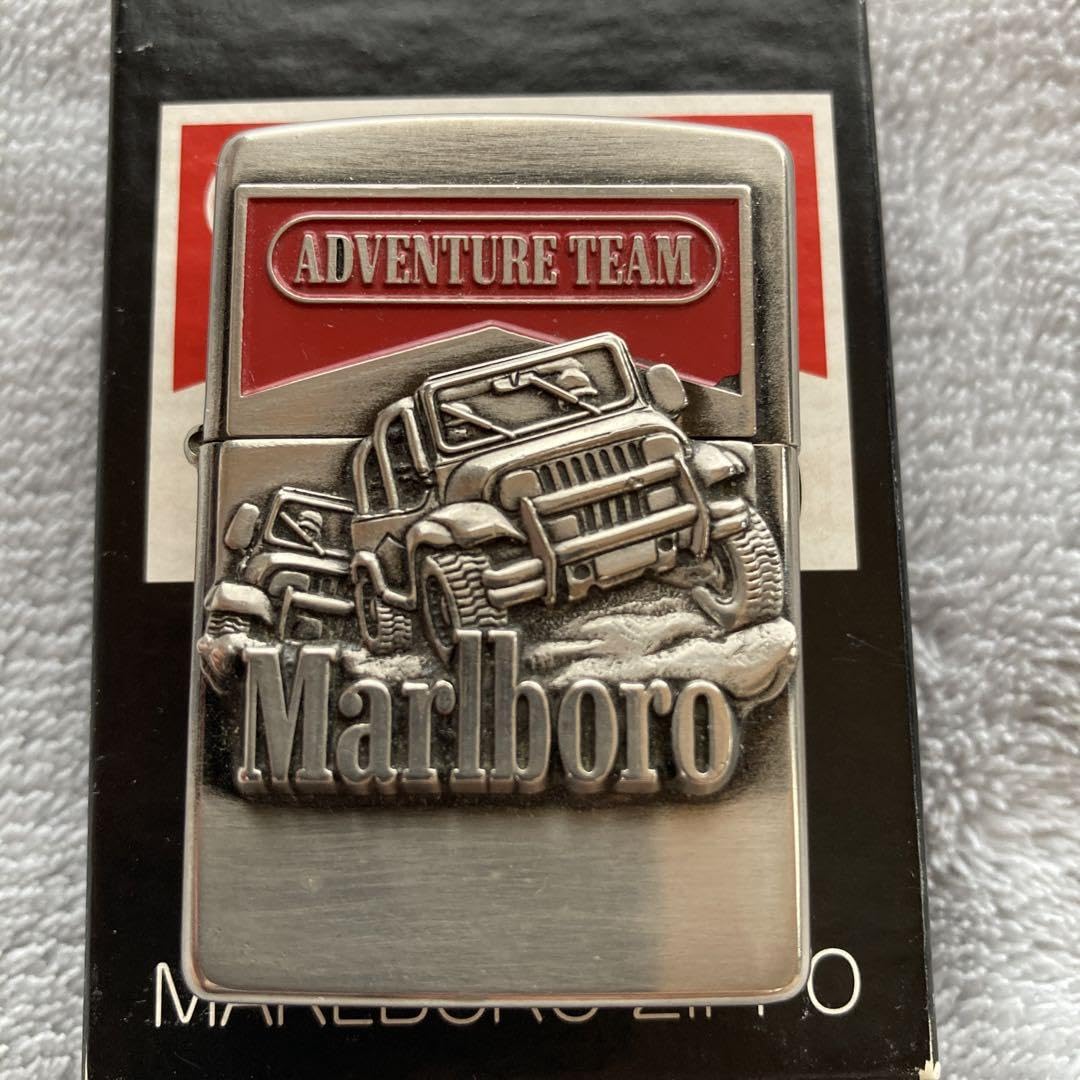 ①Zippo ジッポー 懸賞品 マルボロ アドベンチャーチーム ジープ 