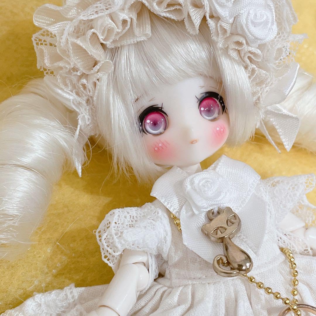 あまむす スノーローズマリー（DOLLCE ミニスウィーツドール あまむす  