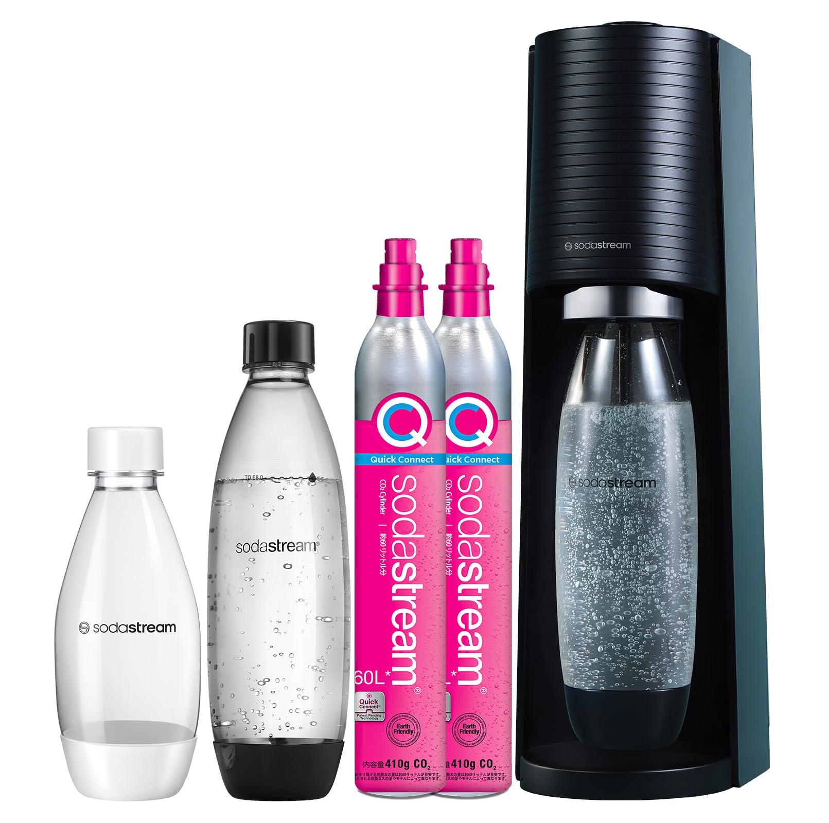新品未使用】SodaStream TERRA 炭酸水メーカー ブラック sodastream 