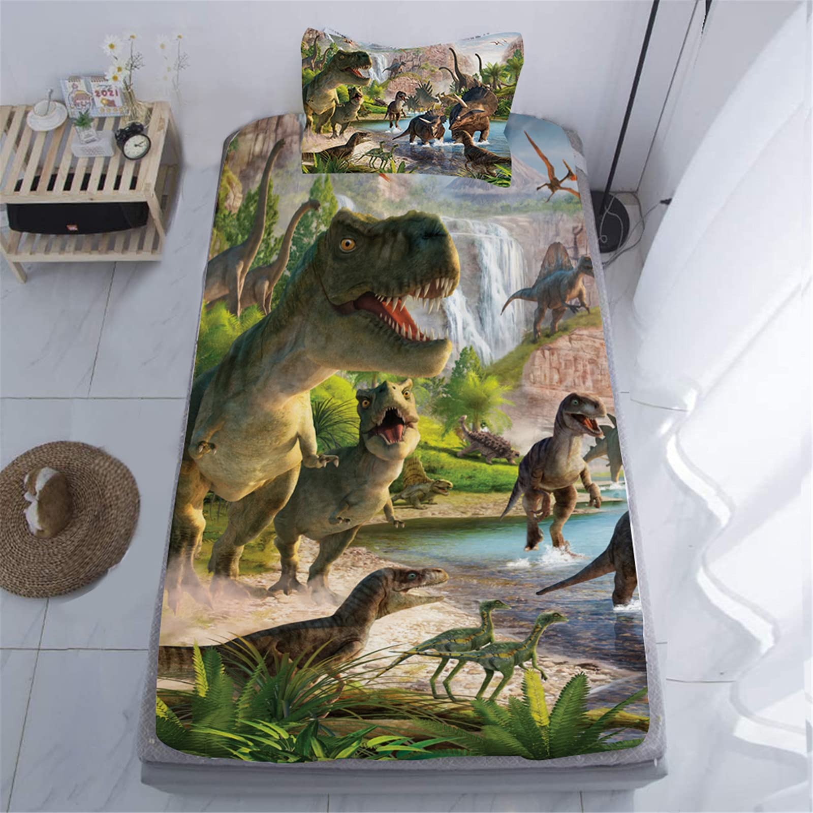 Dino bed set best sale