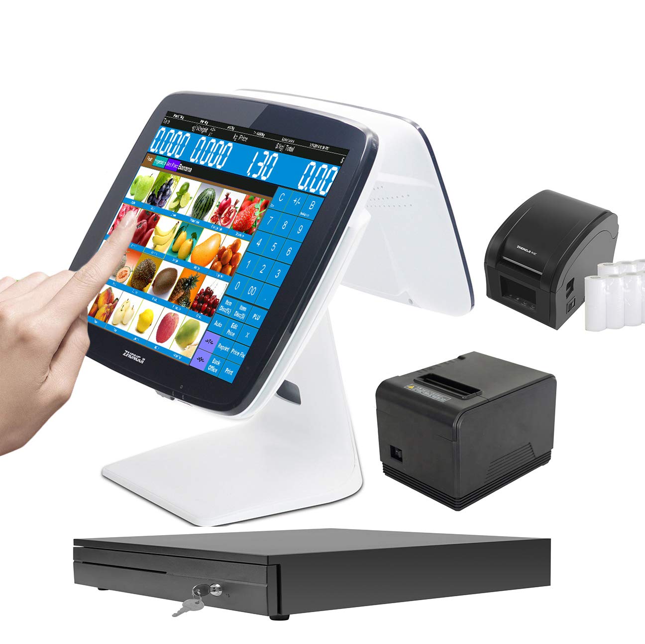 Hot dual tape cash register New Arrivals