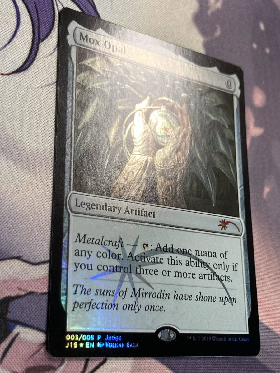 英)オパールのモックス / Mox Opal【PRM】 【Foil】 ジャッジ褒賞 No 
