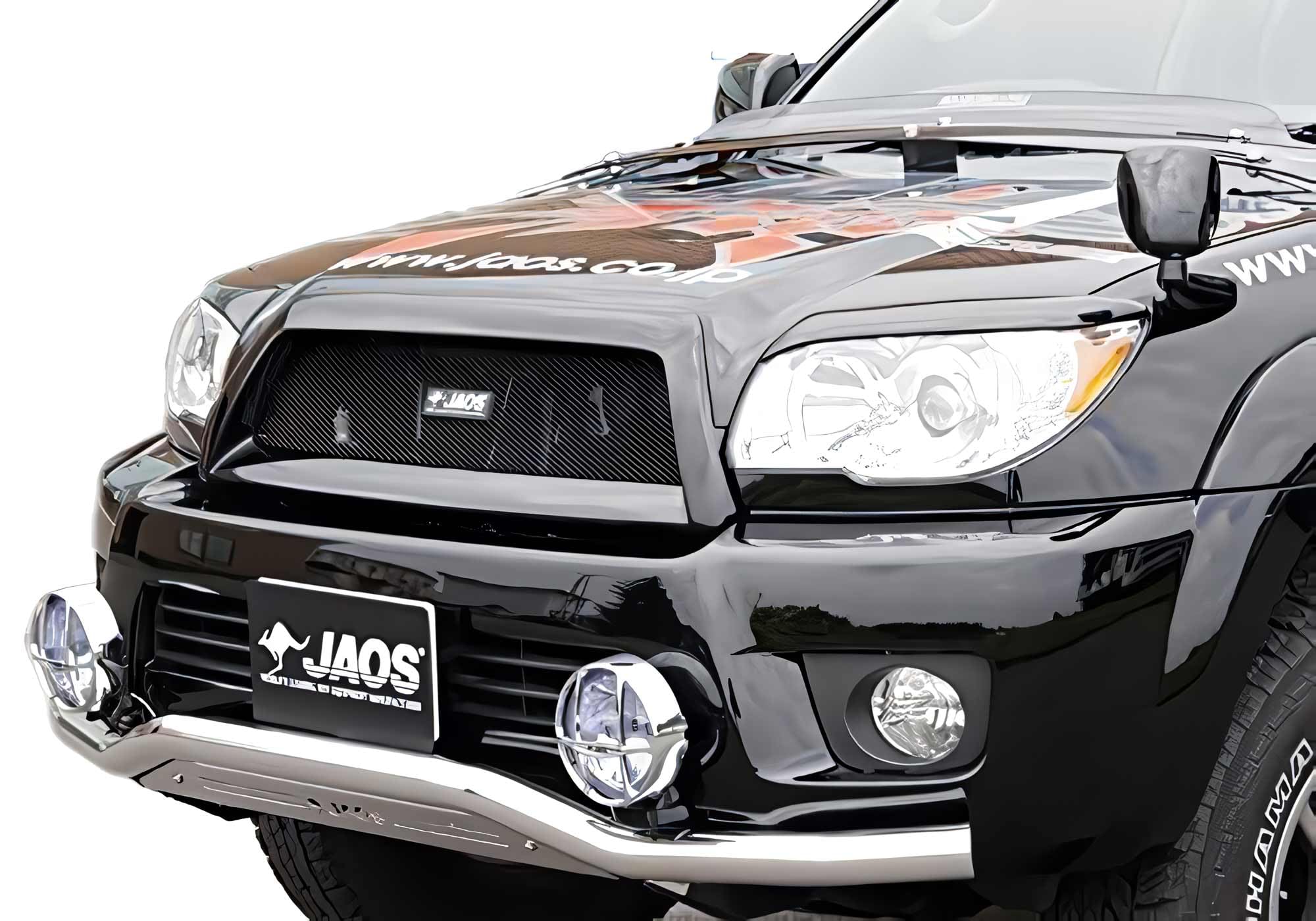 トヨタ フロントグリル ハイラックス サーフ215 後期 06-09 3連 LED 
