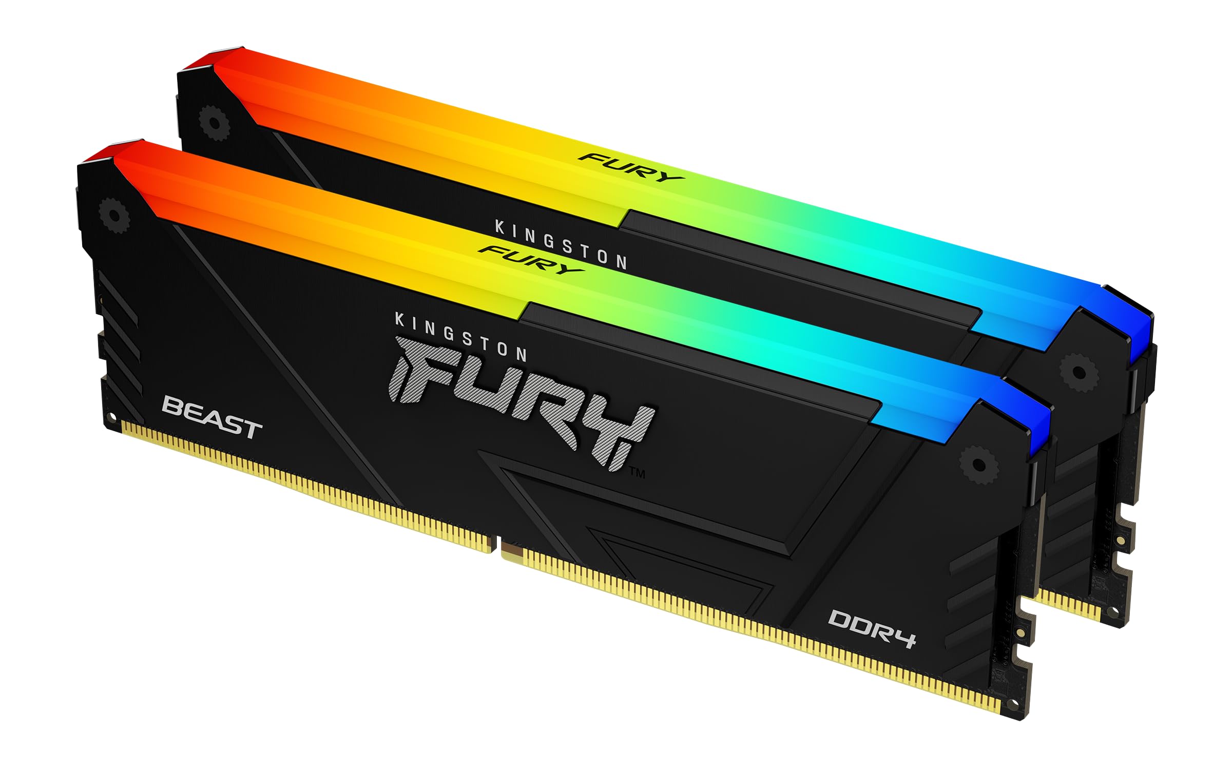 FURY Beast DDR4-3600 32GB (16GB×2枚) RGB Kingston Fury Beast RGB 