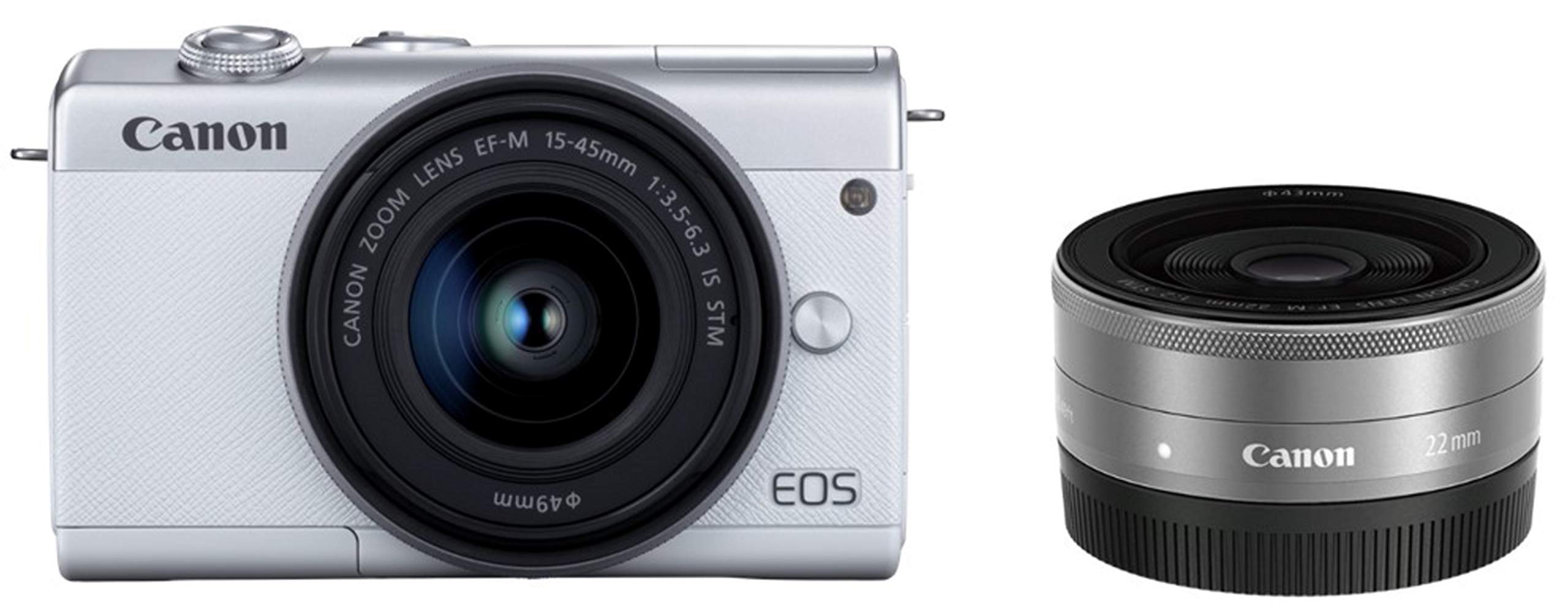 Canon EOS M200 ミラーレスカメラ レンズ2本付き EOS M200 ミラーレス 