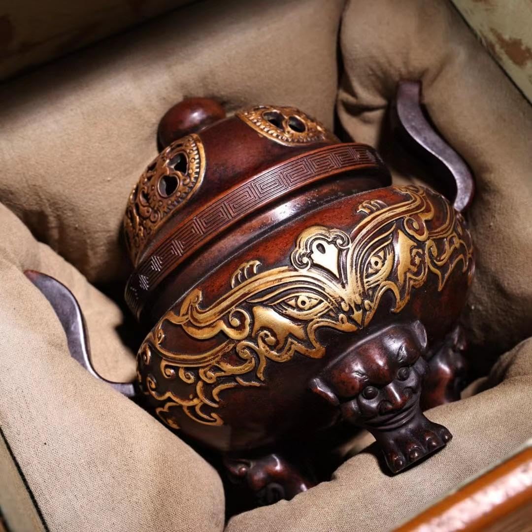 極美希少品古銅煎茶道具 質感 細工関節可動銅イナゴ置物