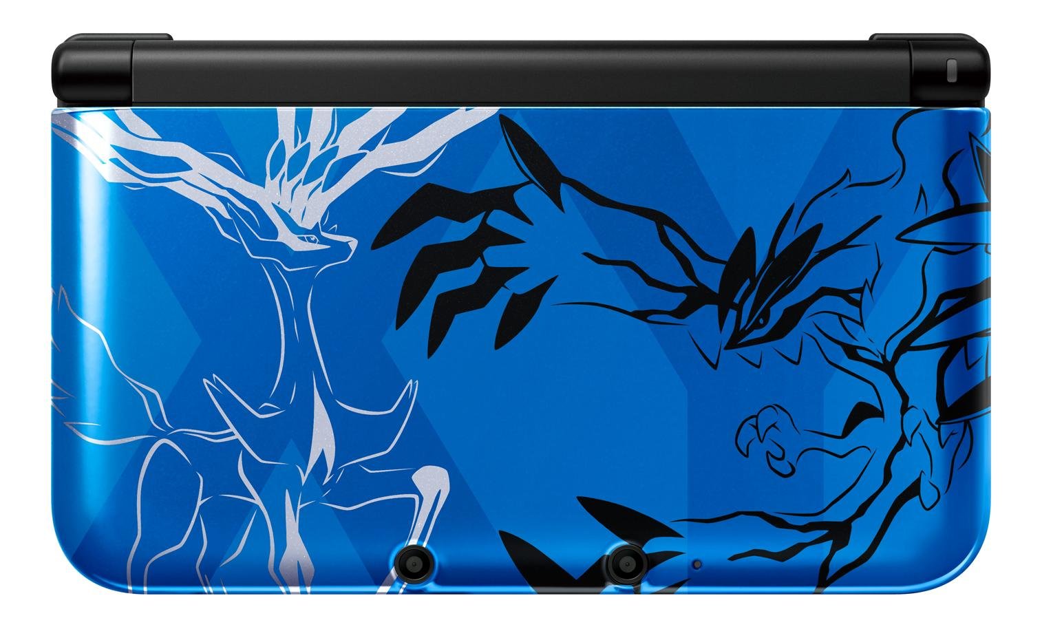 New 3DS LL 青 ポケモンサンソフト、ケース付き（北米版 NEW3DSLL 欧州  