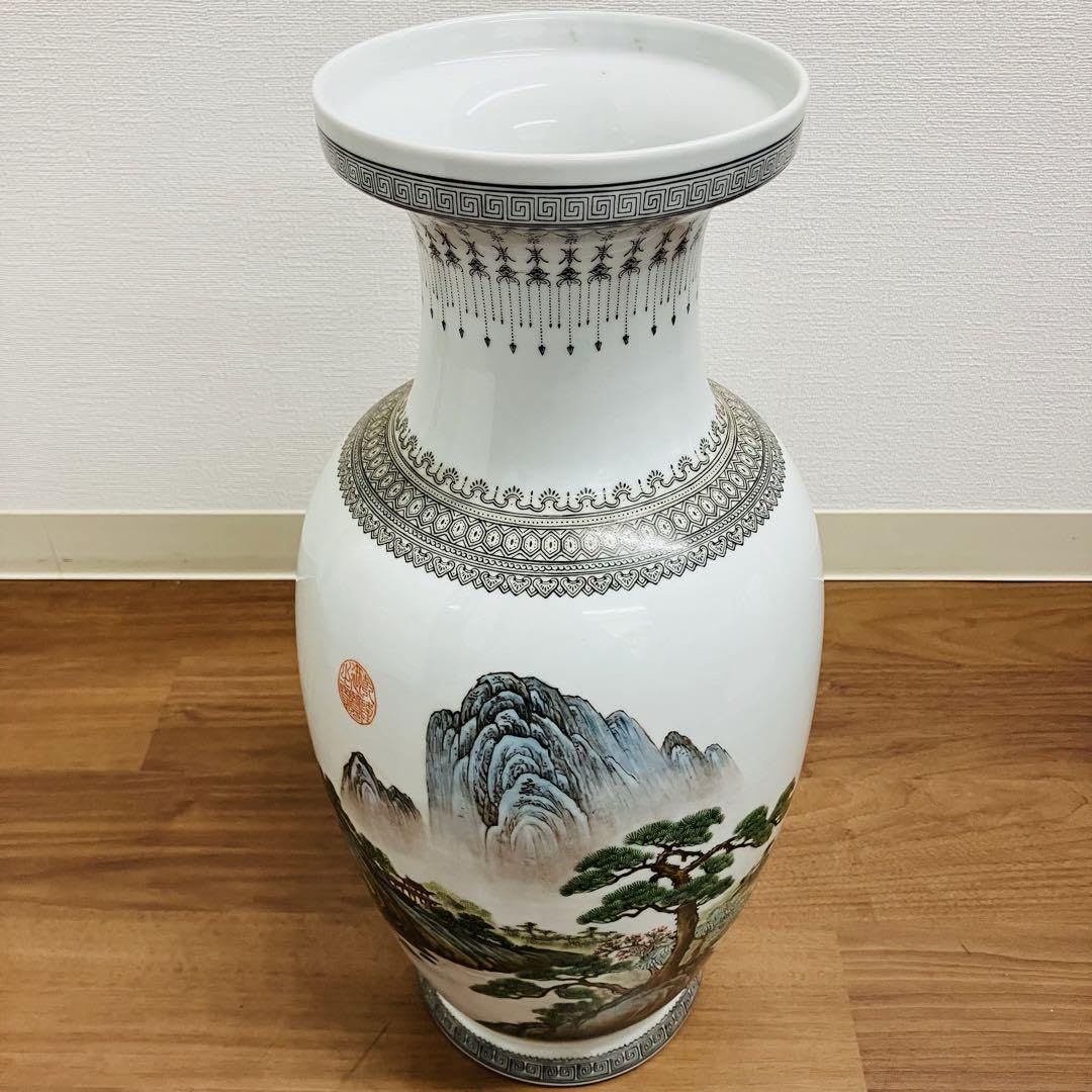中国陶磁器 明法花 瓢箪型壺 美術品・アンティーク・コレクション - 工芸品