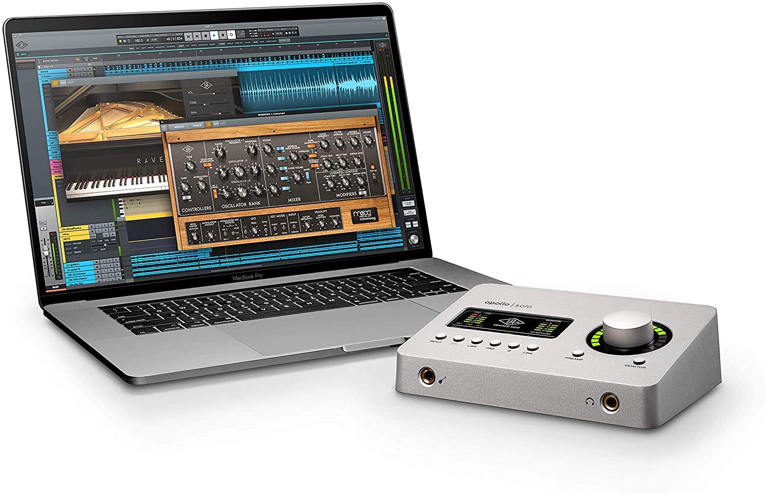 UAD Apollo Solo TB-3(プラグイン付属サンダーボルトケーブル込 - DTM・DAW