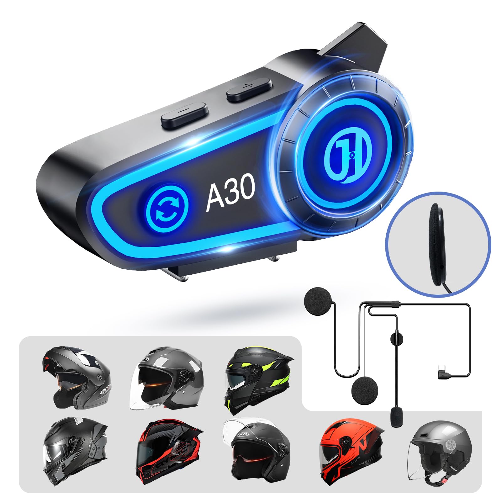 Bike Helmet Speakers Best Helmet Headset For Music Buy AOW