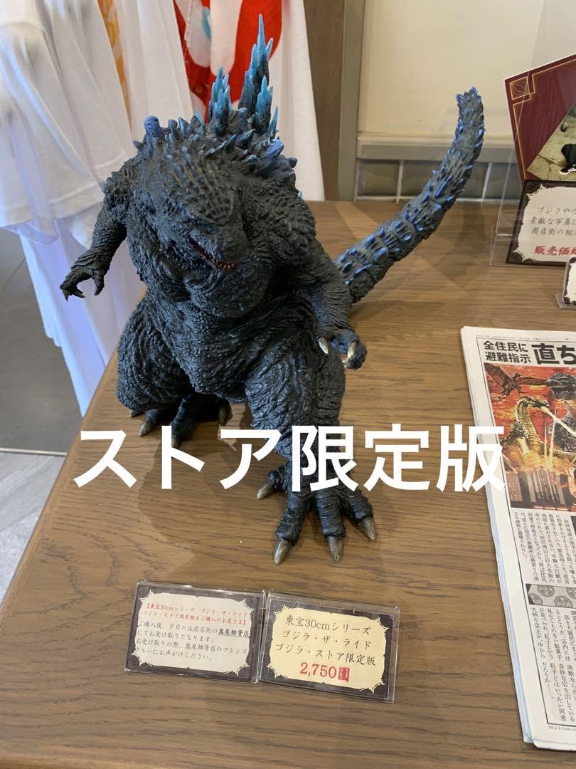 東宝30cmシリーズ ゴジラザライド ゴジラストア限定 - 特撮