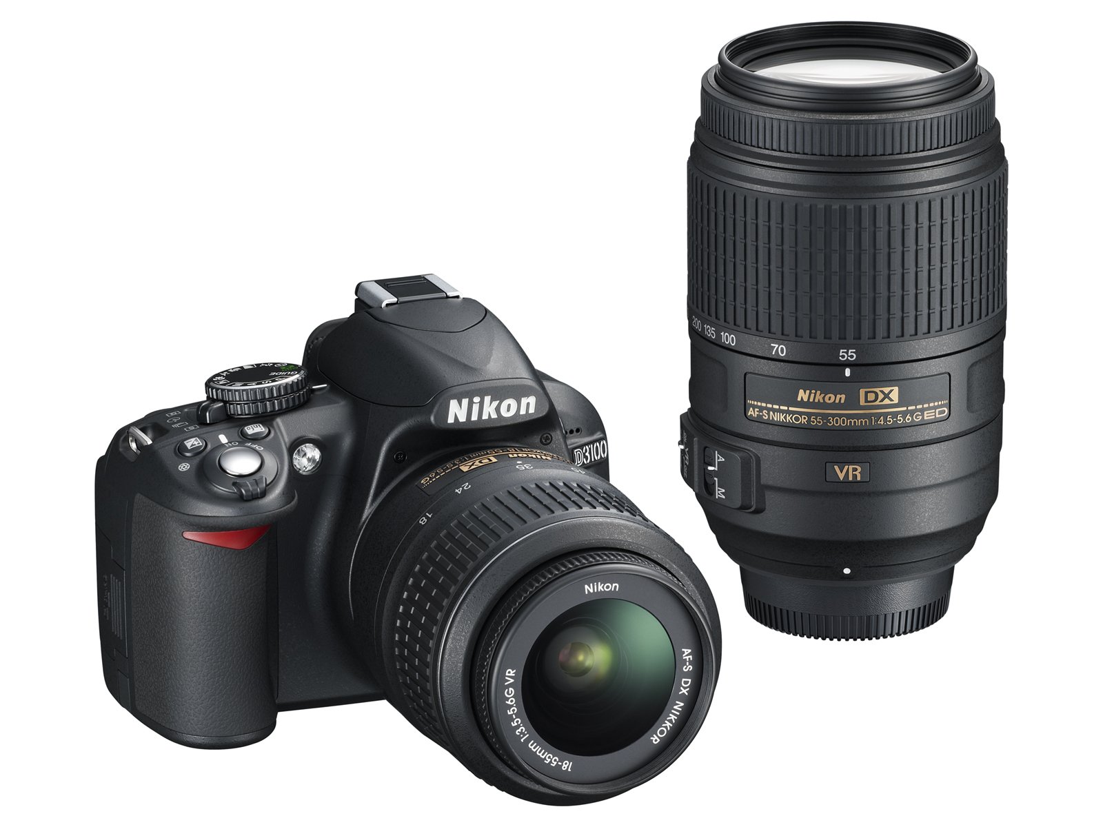 Nikon D3100 14.2MP DX-Format Digital SLR Camera Kit with 18-55mm f 