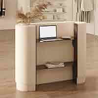 Banco Reception Pieghevole 40x90cm - Scrivania Mobile Per Negozio, Ufficio, Eventi - Foto 14