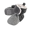 Hudson Baby Unisex Baby Cozy Fleece and Faux Sherpa Booties Hudson Baby Unisex Baby Cozy Fleece and Faux Sherpa Booties