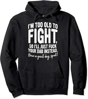 Don't Make Me Angry Father Hoodie - Lustiger Vater Pullover Mit Spruch