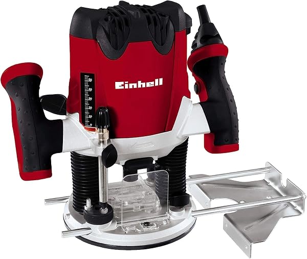 Einhell TE-RO 1255 E Oberfräse 1200 W 55 mm Hubhoehe DIY-Marktfuehrer