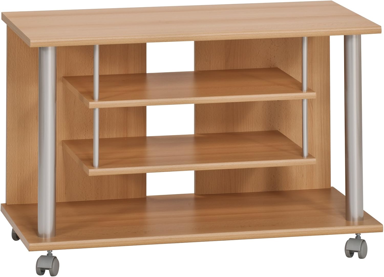 porta tv in legno massiccio per tv fino a 85 pollici