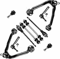 Ball Joint 2008 Silverado SCITOO 8pcs Front Suspension Kit Inner Outer Tie Rod Ends Ball Joint For A 2008 Chevy Silverado