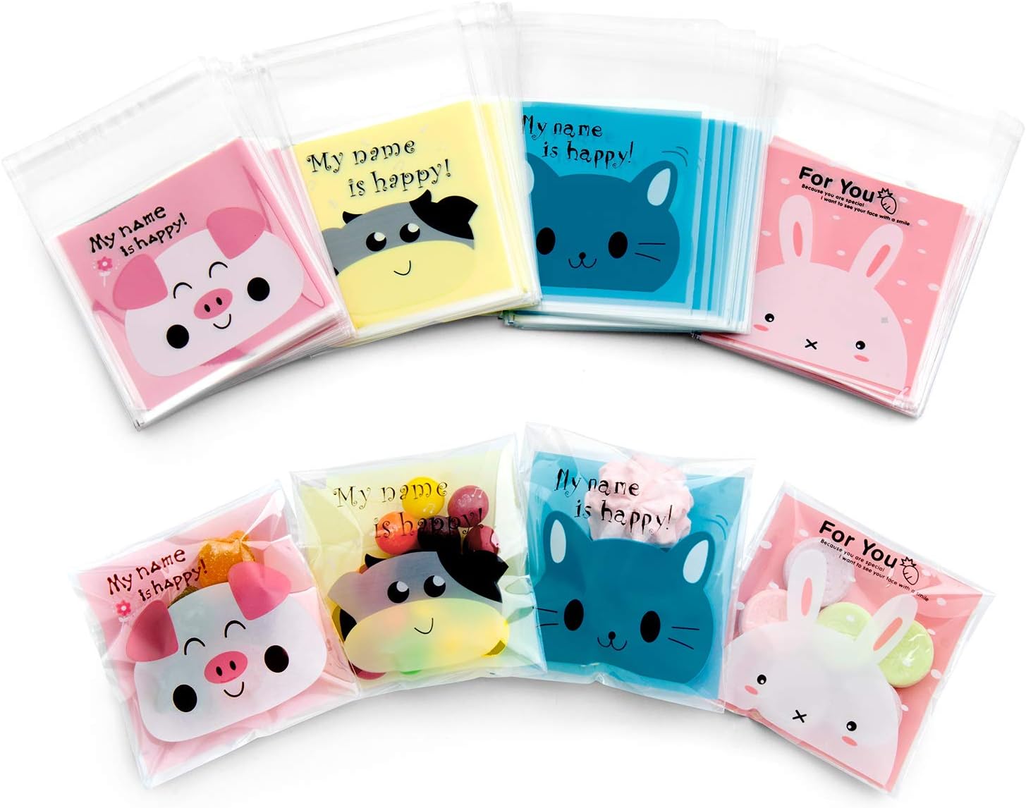 involucro di plastica per biscotti