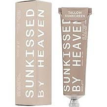 Jay Alvarrez Beef Tallow Sunscreen SPF 50 &ndash; Grass-Fed Tallow &amp; Zinc Oxide Mineral Sunscreen, No White Cast, Water Resistant Face &amp; Body Sunblock | 3 oz