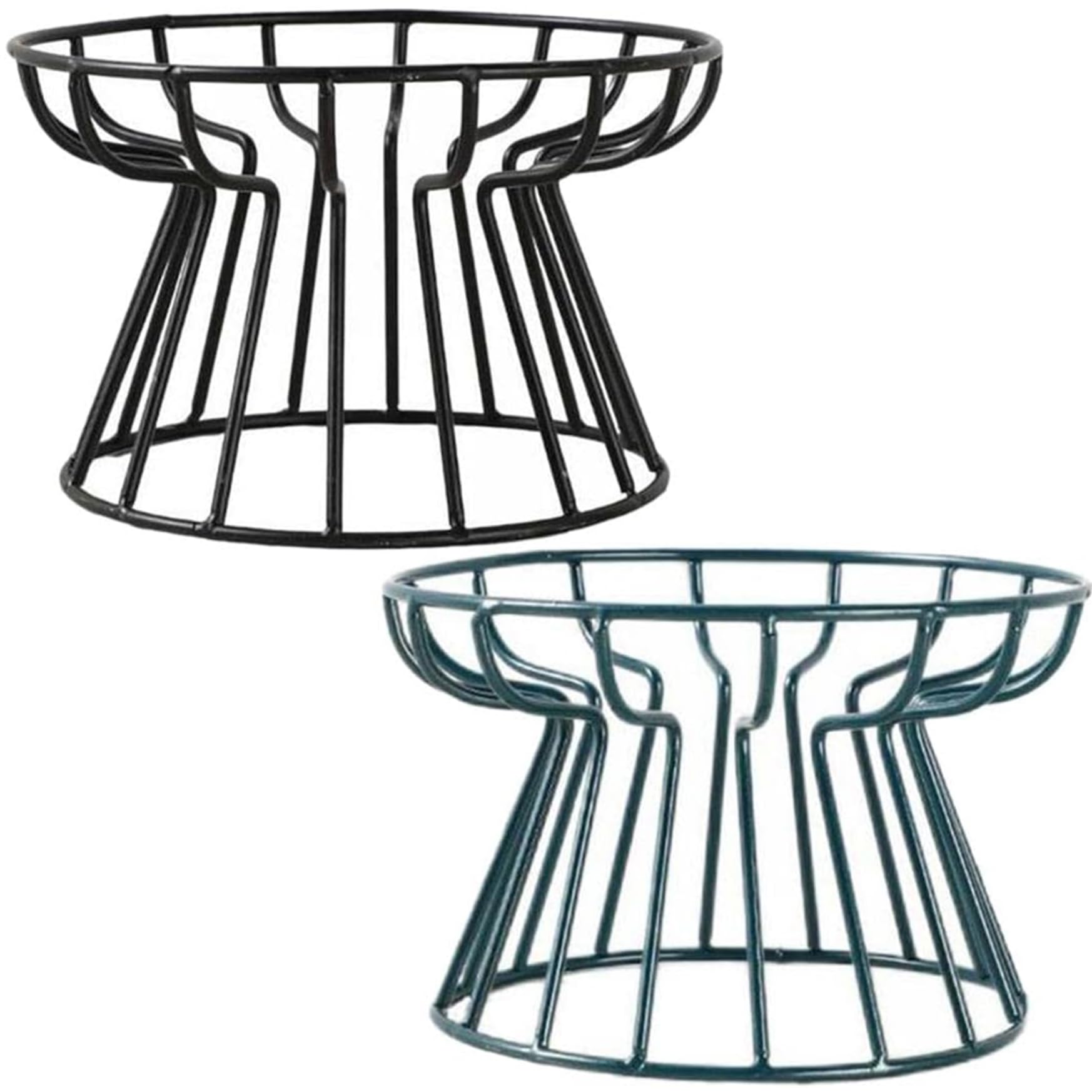 Support de gamelle pour chat surélevé et étanche - Lot de 2 supports robustes