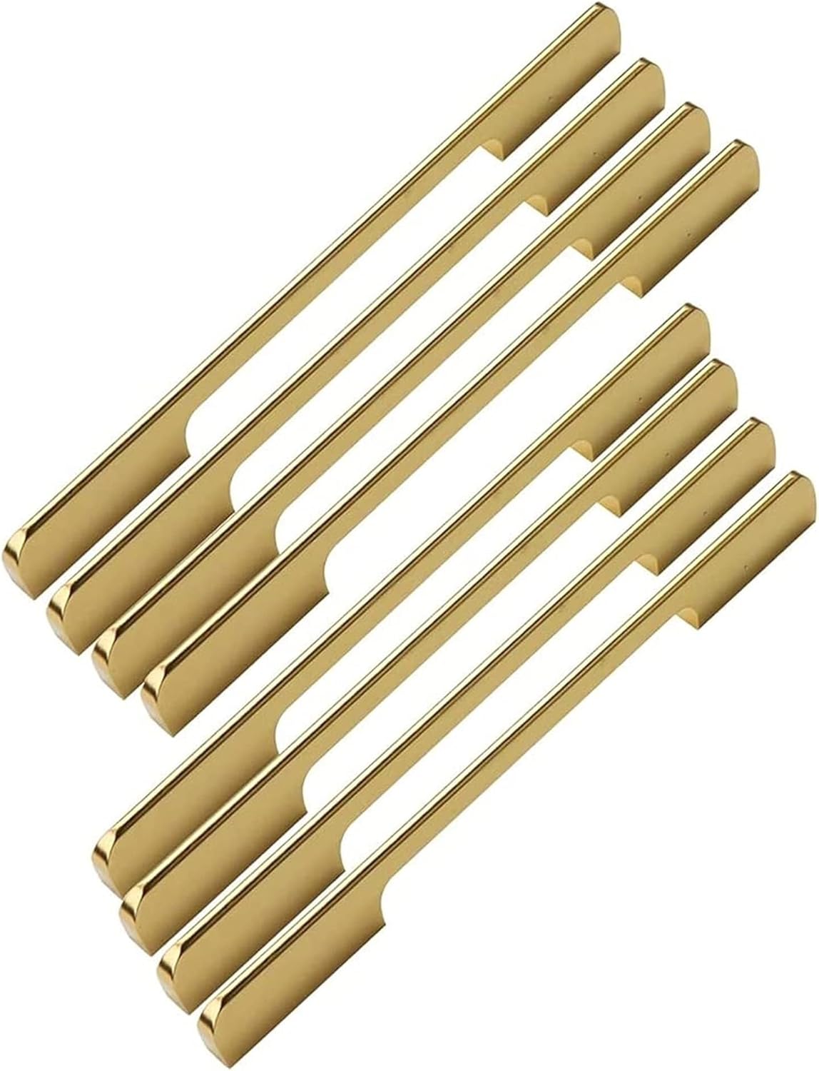 Hardware Wardrobe Handle, Brushed Gold ExtensionT-Shape Furniture Drawer Handle, Space Aluminum Drawer Handle.Sizes Furniture Accessories (Color : 8, Size : 224mm)