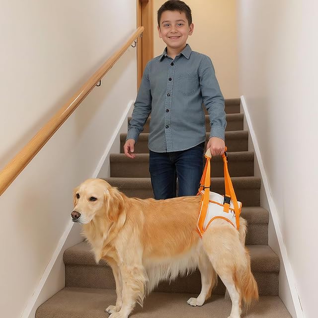 Foto 7 de 7 de Culinavog Arnés de Elevación para Perros, Arnés de Soporte con Asa, Fácil de Limpiar, Suave