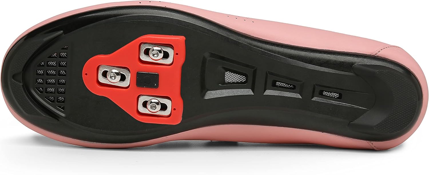 Honosuker Cycling Shoes Women Compatible with Peloton Bike, Indoor & Outdoor Road Cycling - Lightweight Spinning Shoes with Delta Cleats - Image 4