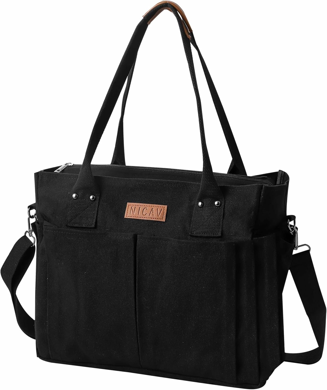 Nicav Canvas Tote Bags for Women, Large Utility Tote Kuwait Ubuy