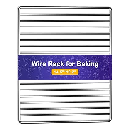 Wire Oven Rack Compatible with Cuisinart TOA-95 Convection AirFryer Toaster Oven, TOBEFORT Stainless Steel Wire Rack, Replacement Oven-Safe Warming Rack, Cooling Rack for Cooking and Baking - ?