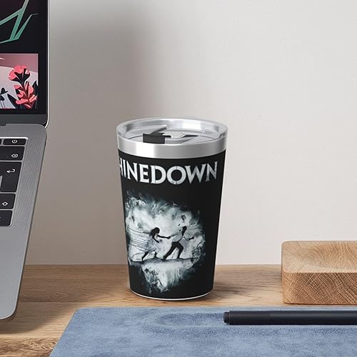 Miniatura 6 de Shinedowns Taza cónica de aislamiento de paja taza de acero inoxidable aislada al vacío taza de café de moda