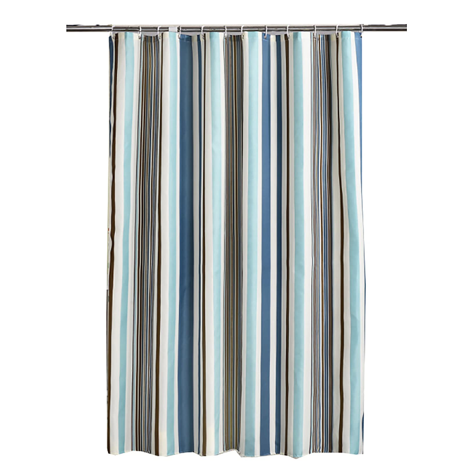 Rideau de douche imperméable 150x200 anti-projections avec crochets
