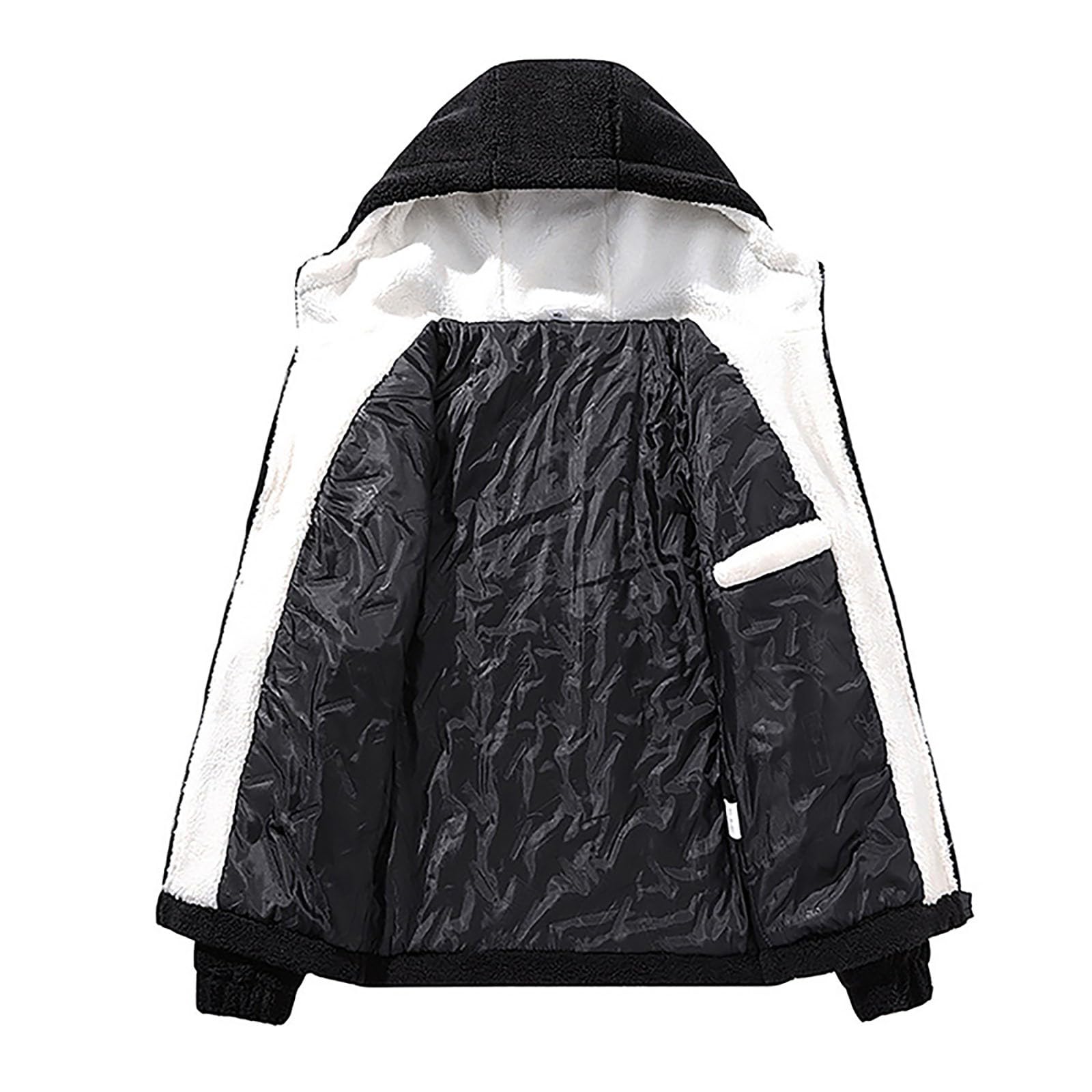 Générique Manteau Homme Parka Hiver Jacket Veste De Ski Bucheron Blouson Running Softshell Vetement Long Tres Chaude Polaire Vêtements Femme Polaires Randonnée Cardigan Mi Saison Aviateur Travail