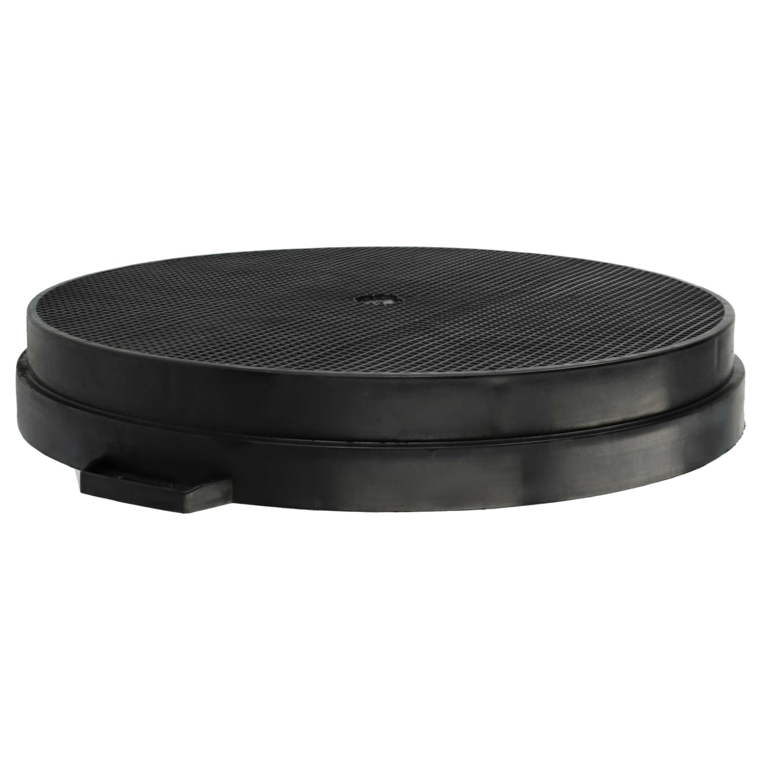 vhbw 4x Filtro a carboni attivi sostituisce Indesit FAC539, CHF210/1 per cappe aspiranti - 21 cm