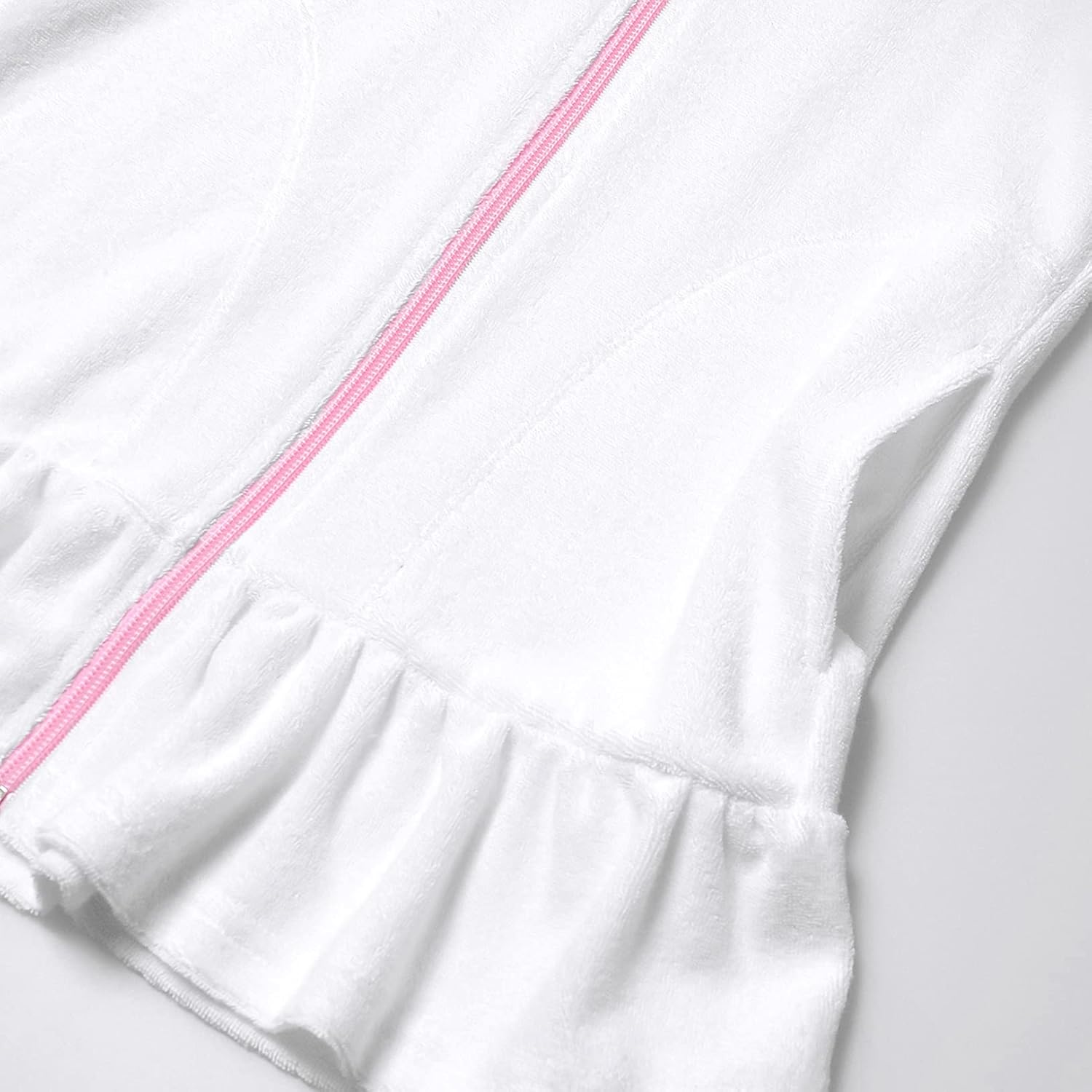 Jxstar Girls Swim Cover Up Terry Swimsuit Coverup Beach Pool Kids Zip Up Robe: Clothing, Shoes & Jewelry