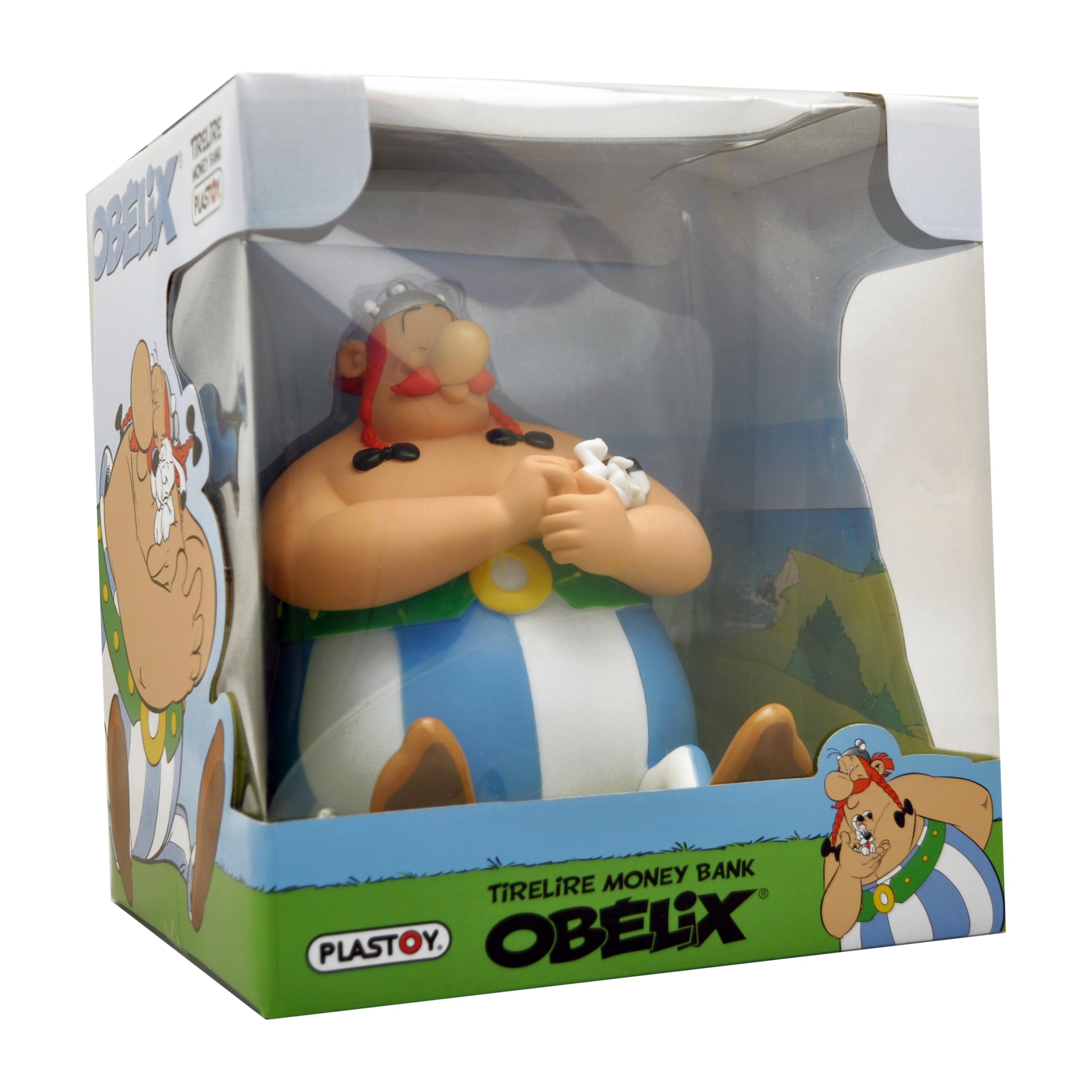 Chibi Obelix und Idefix - Sparschwein