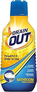Drain OUT Bathroom Drain Cleaner, Hair & Soap Scum Clog Remover, Drain Opener (DOB06N)