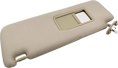 Miniatura 8 de Parasol delantero derecho del lado del pasajero para Toyota 4Runner 2010-2024 74310-35B01-B1 7431035B01B1 con tocador gris claro