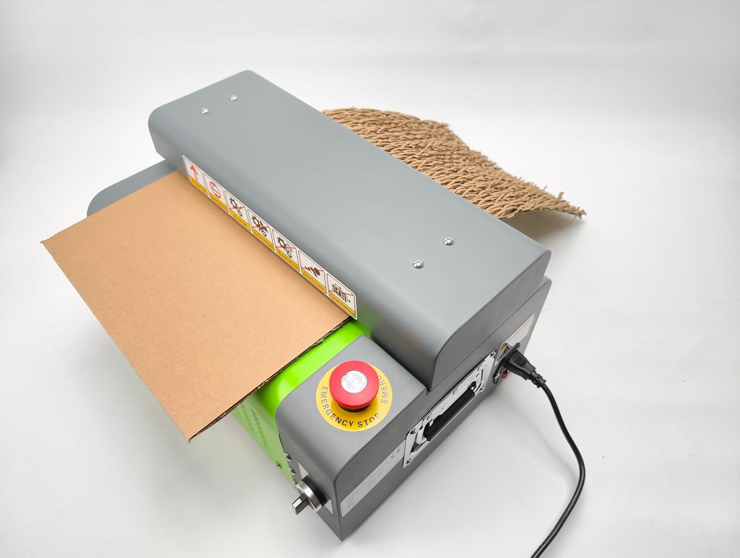 Cardboard Box Perforator Shredder Machine, Corrugated Box Expansion Cutting Machine at 300 Cm/Min, Transforms Waste Cardboard Into Eco-Friendly Honeycomb Packing Material, 325 Mm Cutting Width