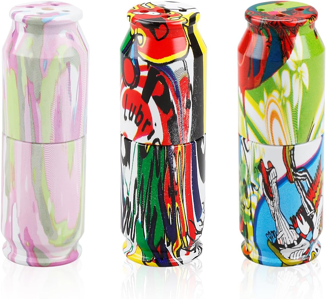 3Pcs Cream Nozzle Case- GLADFRESIT Aluminum Alloy Cream Bubblers with 4 Holes, Small Portable Cream Whipper for DIY Cream Desserts, Whipped Cream Making