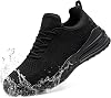 LARNMERN Waterproof Shoes Running Shoes Mens Sports Shoes Cooking Shoes Non-Slip Trainers Fashion Outdoor Casual Shoes Fitness