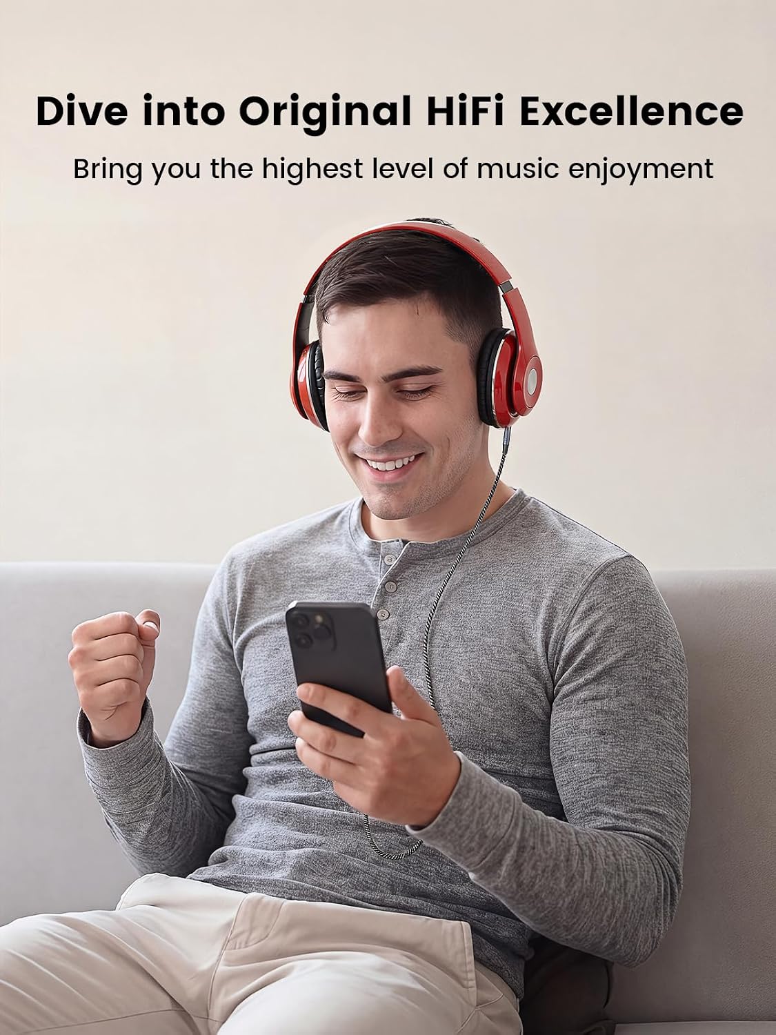 MOSWAG USB C to 3.5mm Audio Aux Jack Cable 6.6FT/2M,Type C to 3.5mm Headphone Stereo Cord Compatible with iPhone 17 16 Pro Max, Galaxy S25 S24 S23 Ultra Z Fold Flip iPad Pro Air Pixel 9 8 image 4